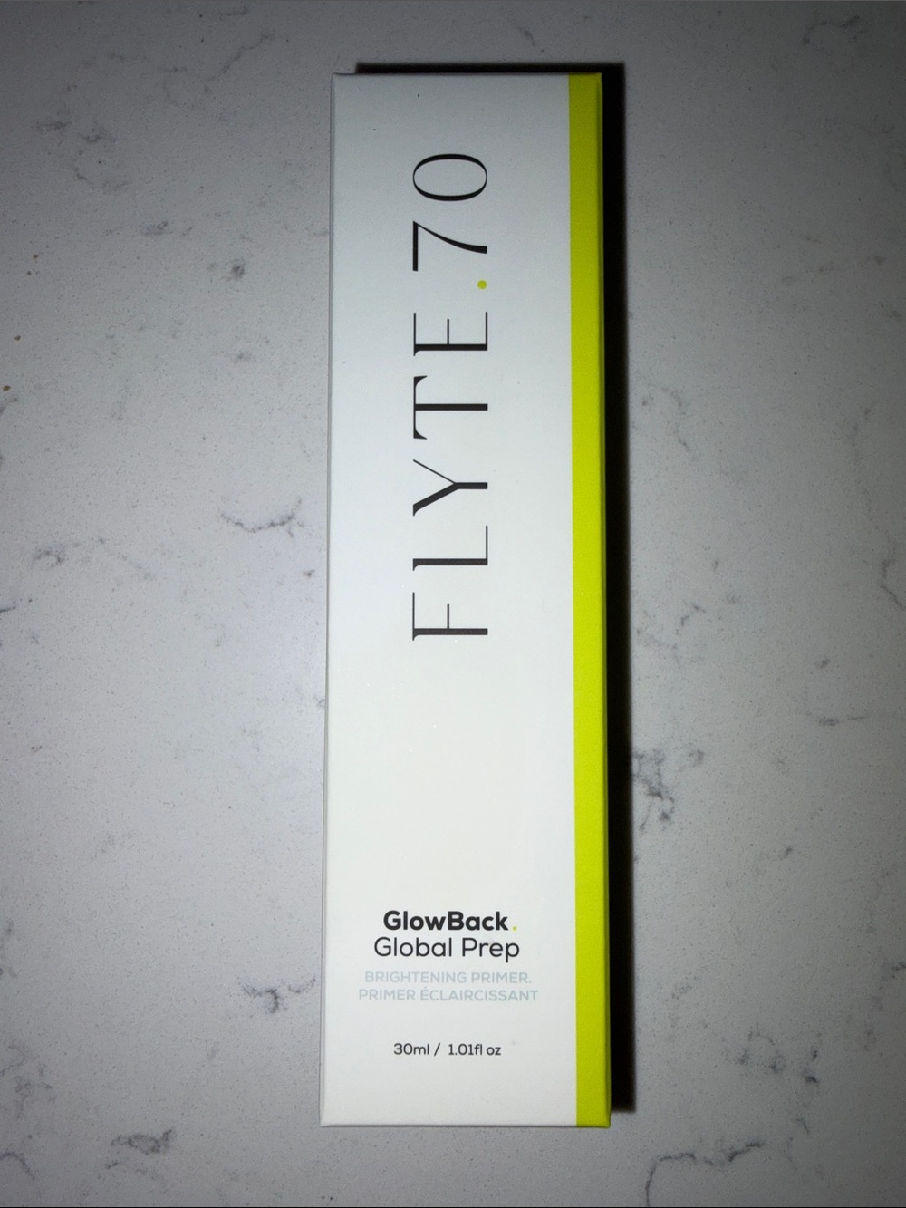 GlowBack Global Prep Brightening Primer - White & Lime Accent